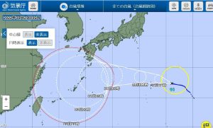 台風１１号